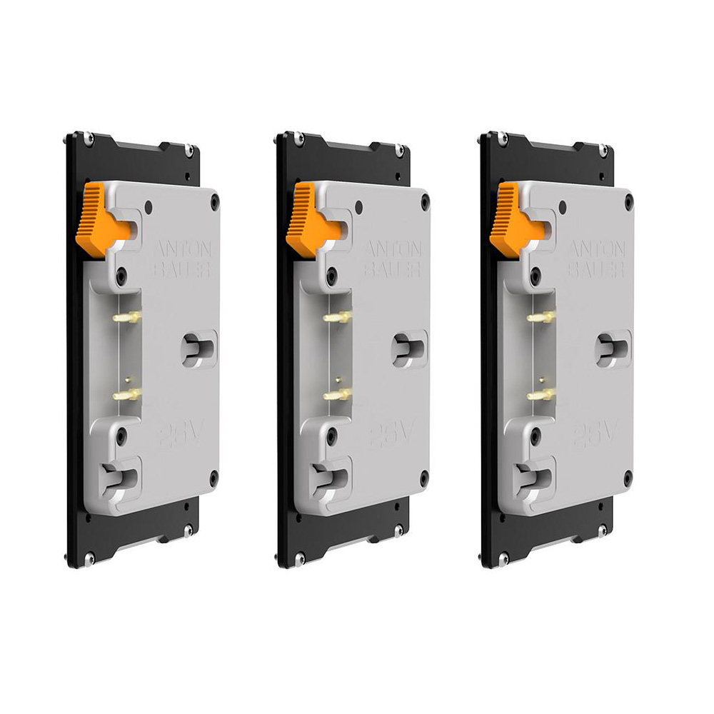 Universal Smart Battery Plate G-Mount ANTON BAUER PLUS - 14V and 26V Set Universal Smart Battery Plate G-Mount ANTON BAUER PLUS - 14V and 26V Set