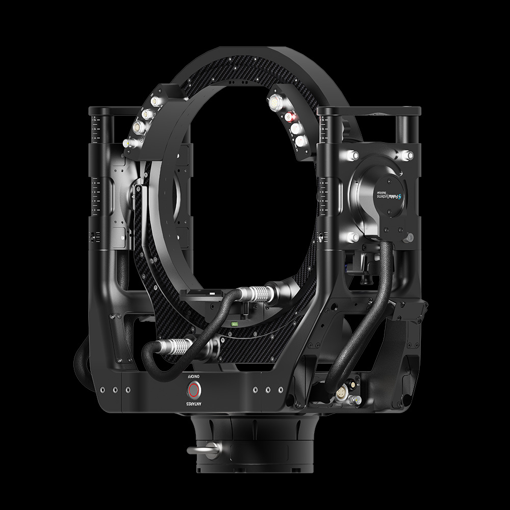 FoMa Antares Stabilized Remote Head 11 inches Hollow Axle