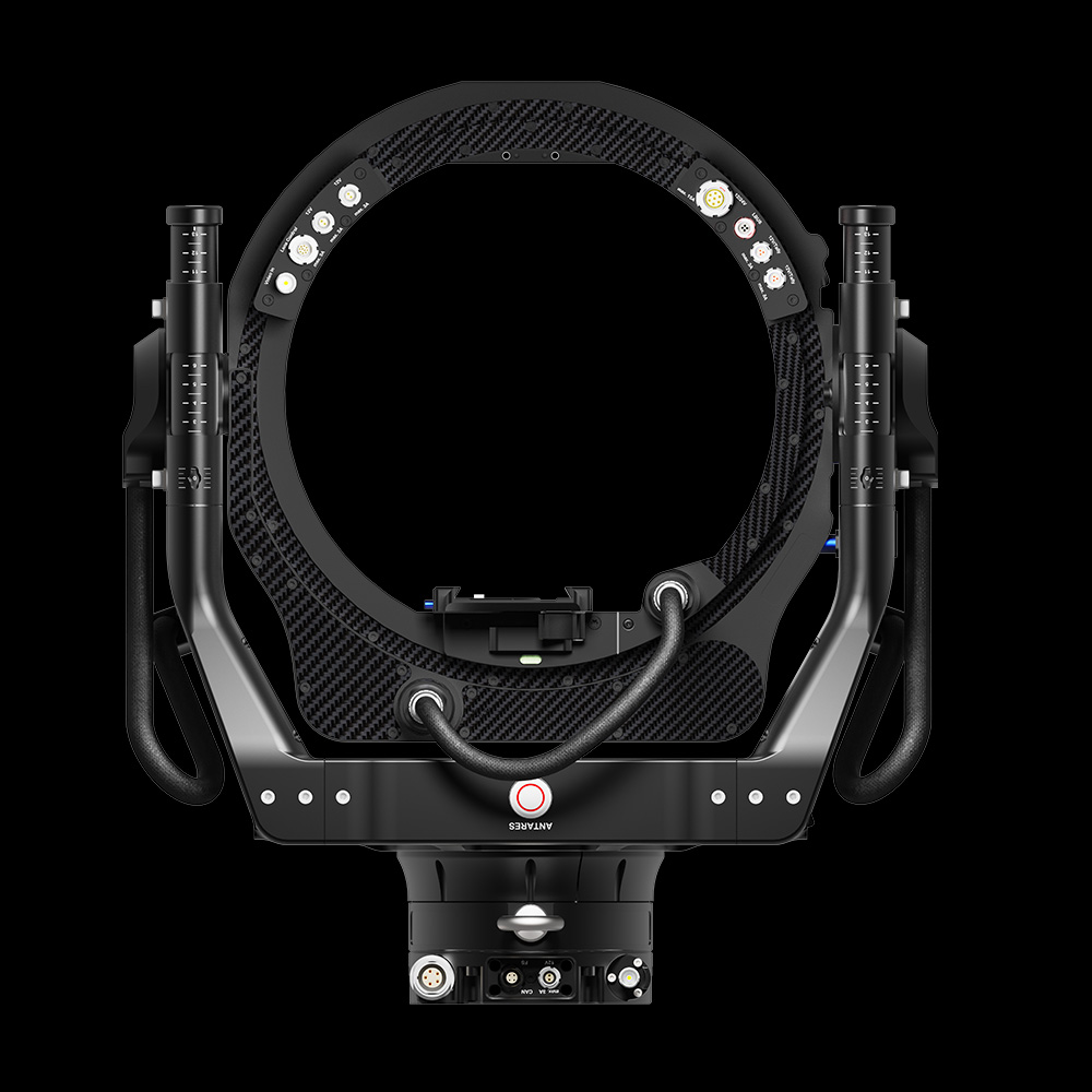 FoMa Antares Stabilized Remote Head 11 inches Slip Ring Fibre SDI