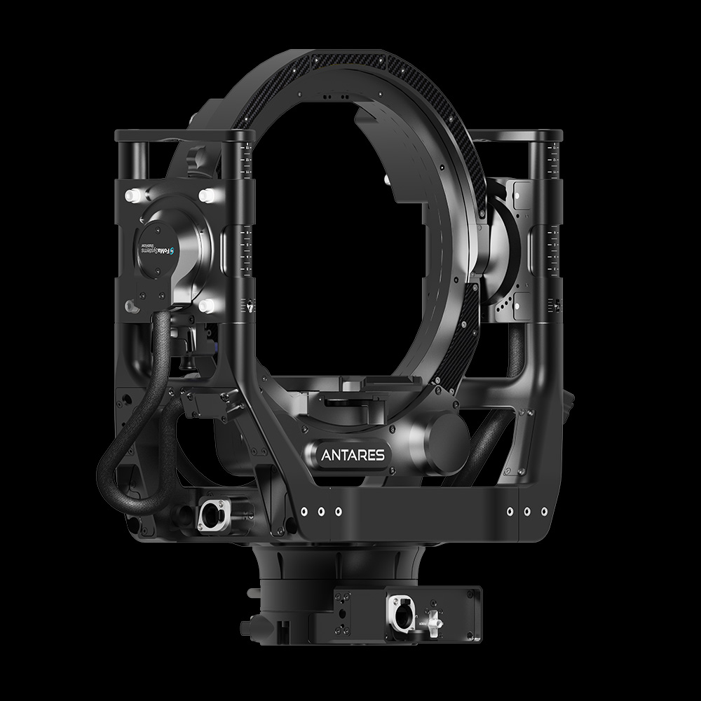 FoMa Antares Stabilized Remote Head 11 inches Slip Ring Fibre SDI