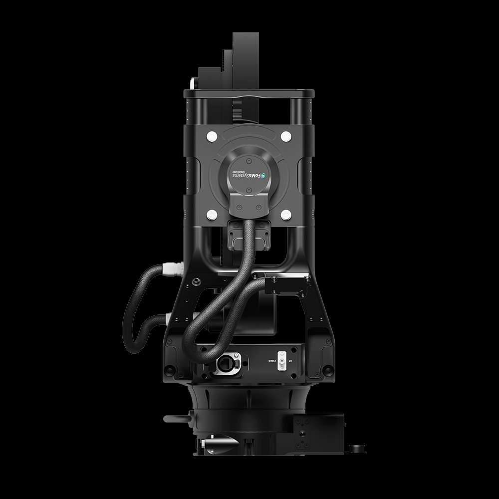 FoMa Antares Stabilized Remote Head 11 inches Slip Ring Fibre SDI