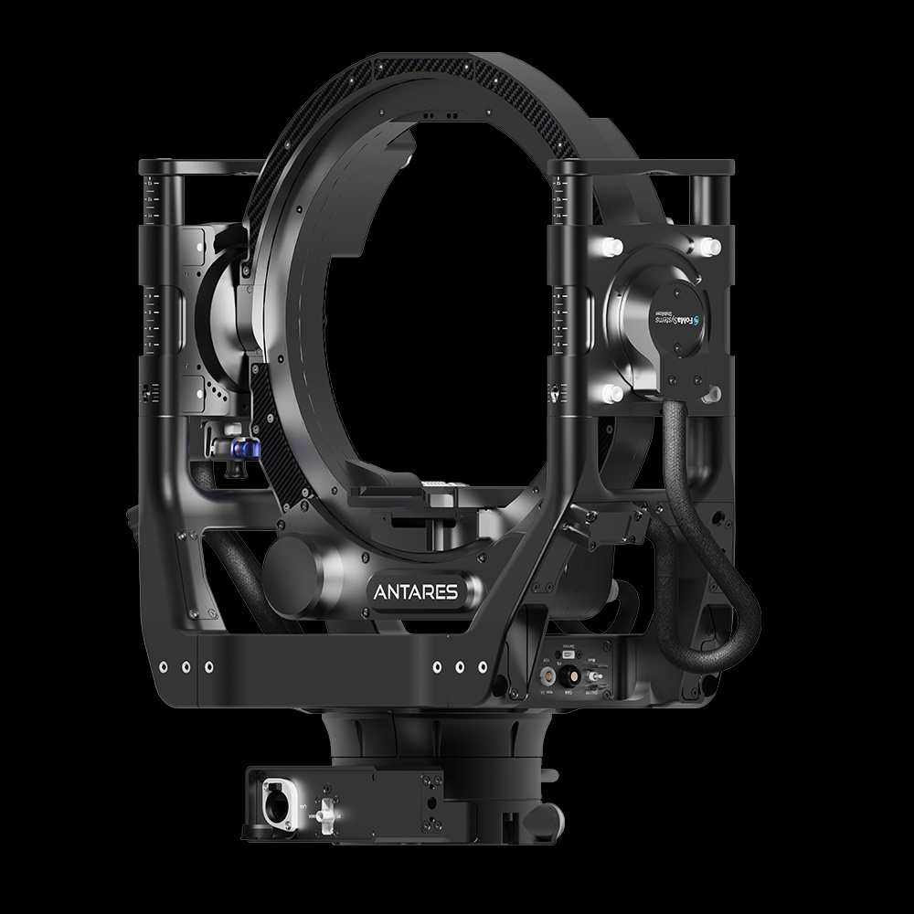 FoMa Antares Stabilized Remote Head 11 inches Slip Ring Fibre SDI