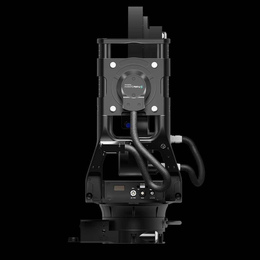 FoMa Antares Stabilized Remote Head 11 inches Slip Ring Fibre SDI