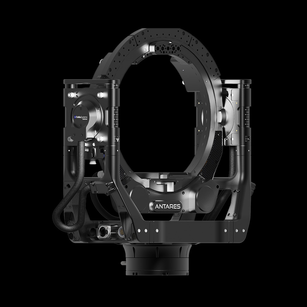 FoMa Antares Stabilized Remote Head 12 inches Hollow Axle