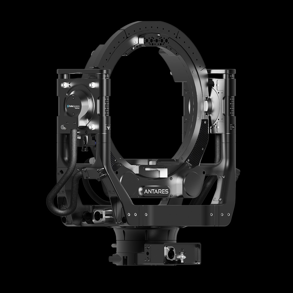 FoMa Antares Stabilized Remote Head 12 inches Slip Ring Fibre SDI