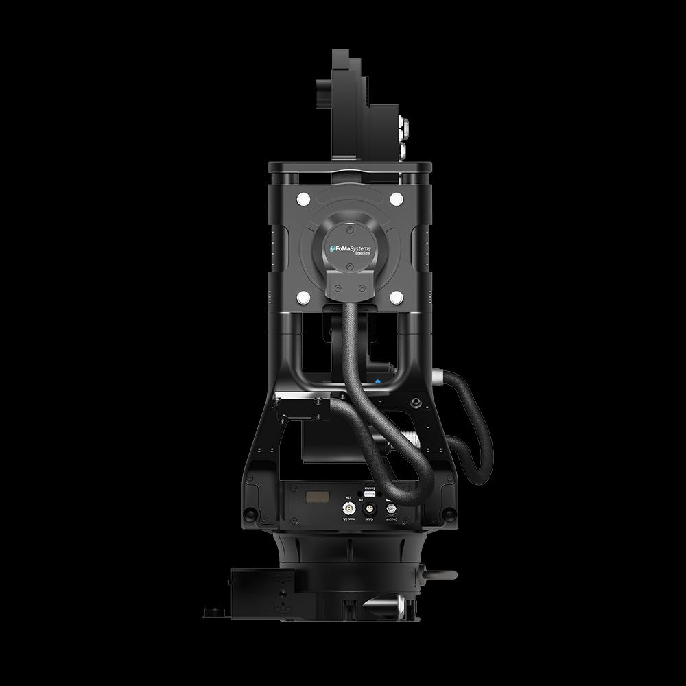 FoMa Antares Stabilized Remote Head 12 inches Slip Ring Fibre SDI