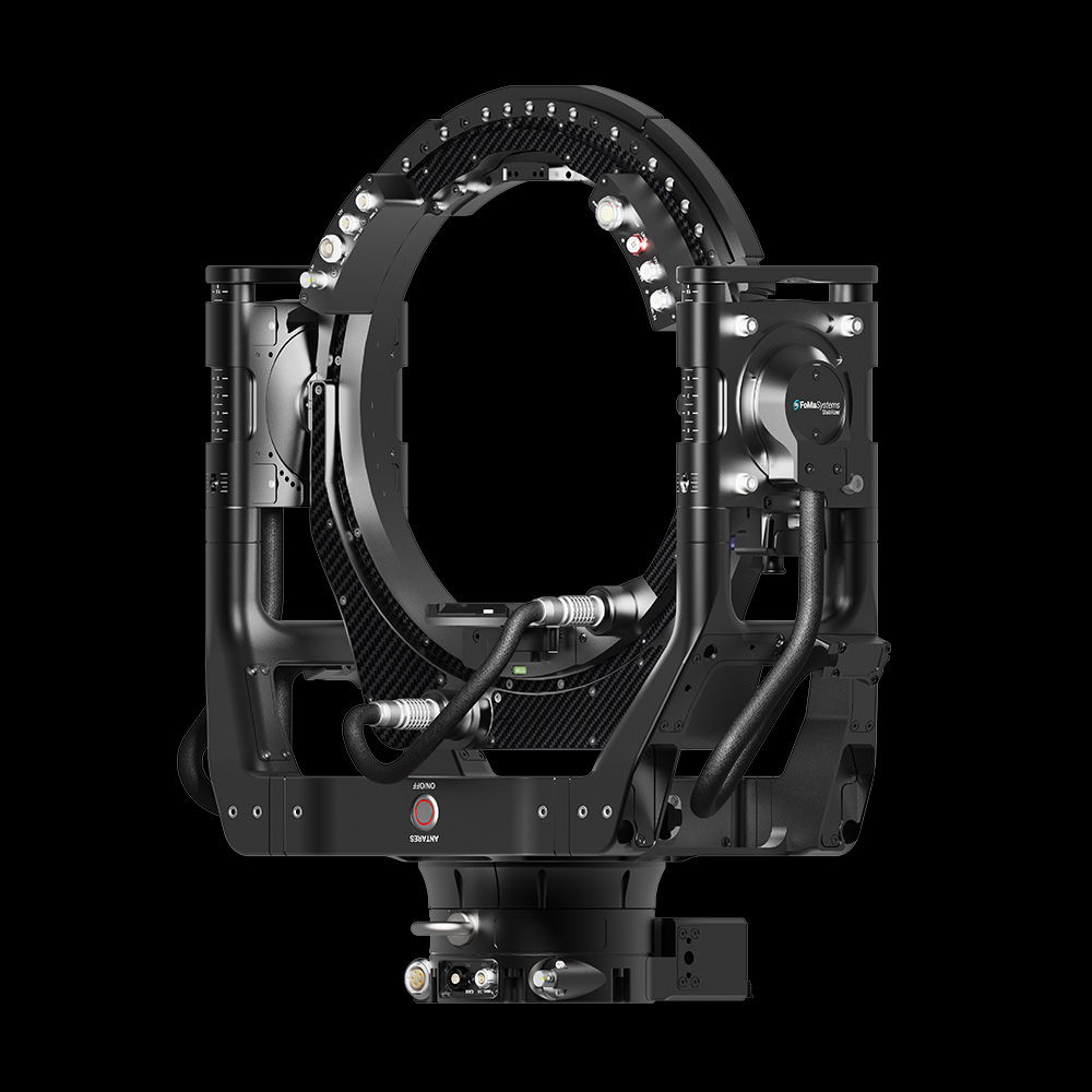 FoMa Antares Stabilized Remote Head 12 inches Slip Ring SDI