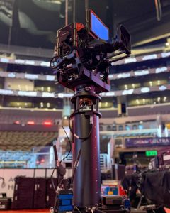 FoMa-Antares-remote-head-on-a-tower-with-teleprompter