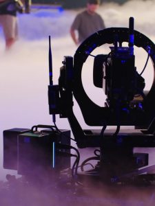 FoMa Antares on stage powered with cmotions Mainstation batteries