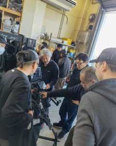 Behind the scenes: setup of FoMa Antares for live demo in Japan