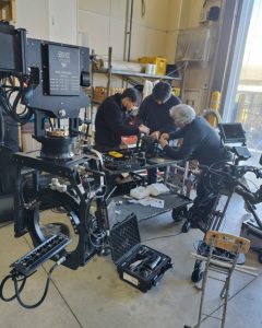 Professional feedback session during FoMa Antares live demo in Japan