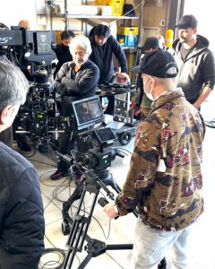 RCP 2 EVO remote control used to operate FoMa Antares at live demo