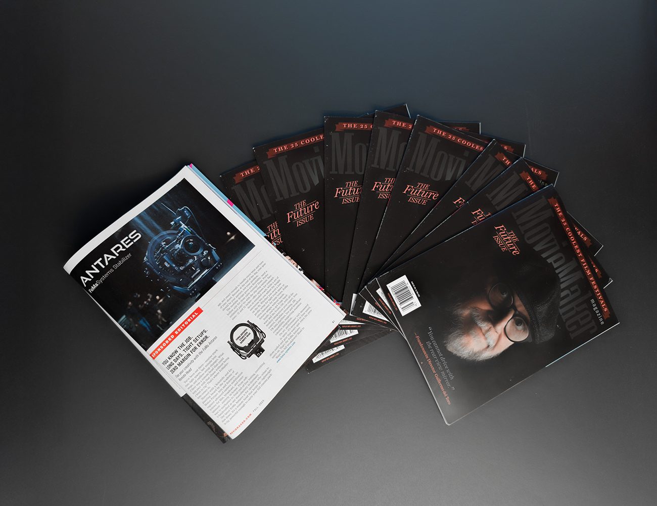 FoMaSystems Advertisement in MovieMaker Magazine Fall Issue