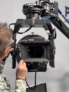 operator looking at FoMa Antares remote head