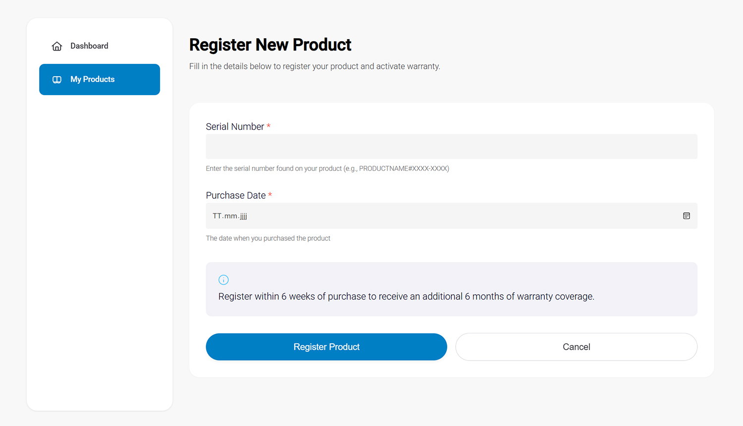 FoMaSystems-warranty-portal-register-your-products