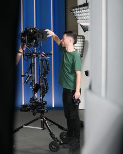 men preparing ARRI Trinity 2 steadycam