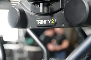 close up of Trinity 2 logo