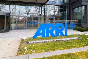 Entrance of the ARRI headquarters in Munich