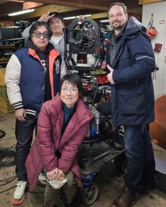 group picture with alex voigt and colleagues together with foma antares